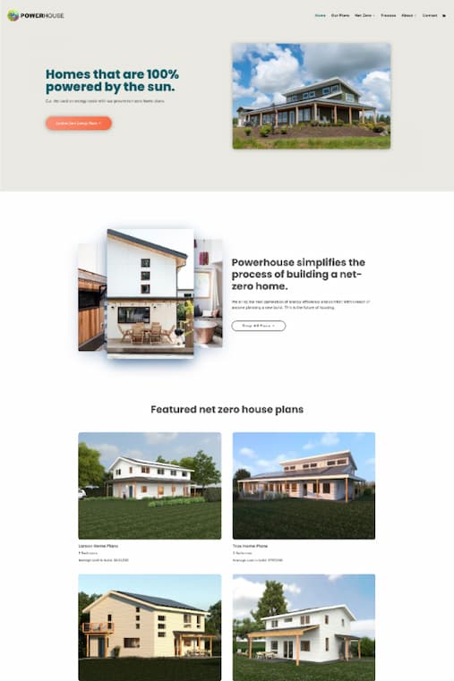 Powerhouse Designs website