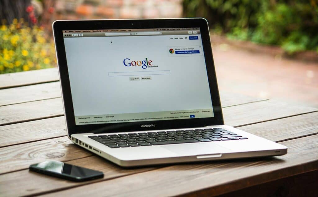 Search engine results page showing SEO-optimized home improvement listings